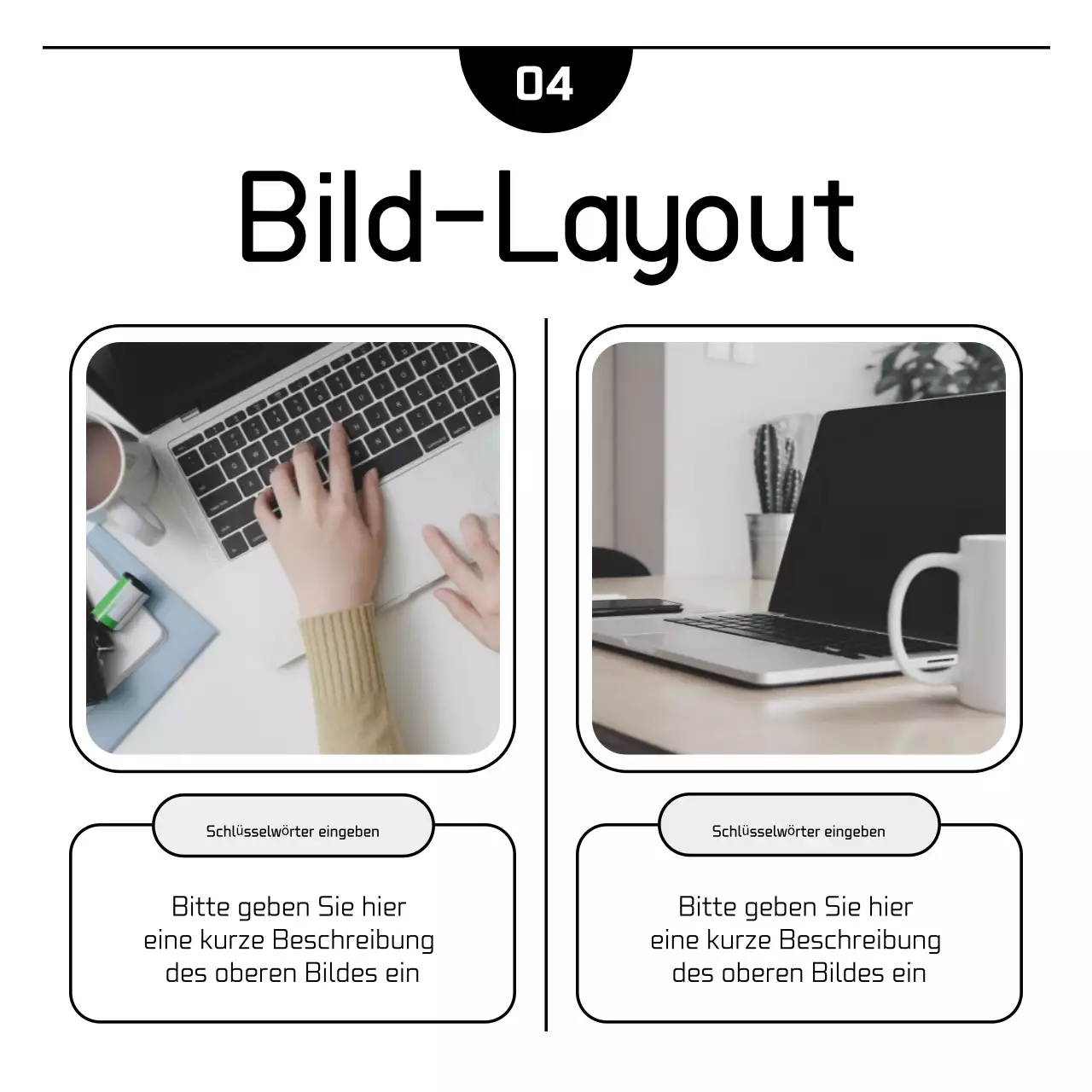 Weiße, einfache Marketing-Werbung