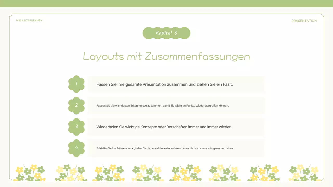 Ein Vorschlag für eine süße Frühlingsblume in Gelb und Limettengrün