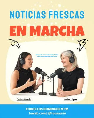 Promoción del podcast Beige Modern