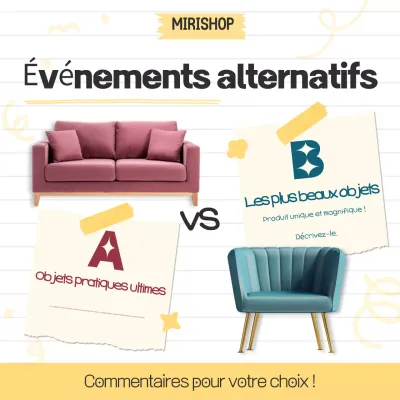 Événement Meubles Modernes Roses