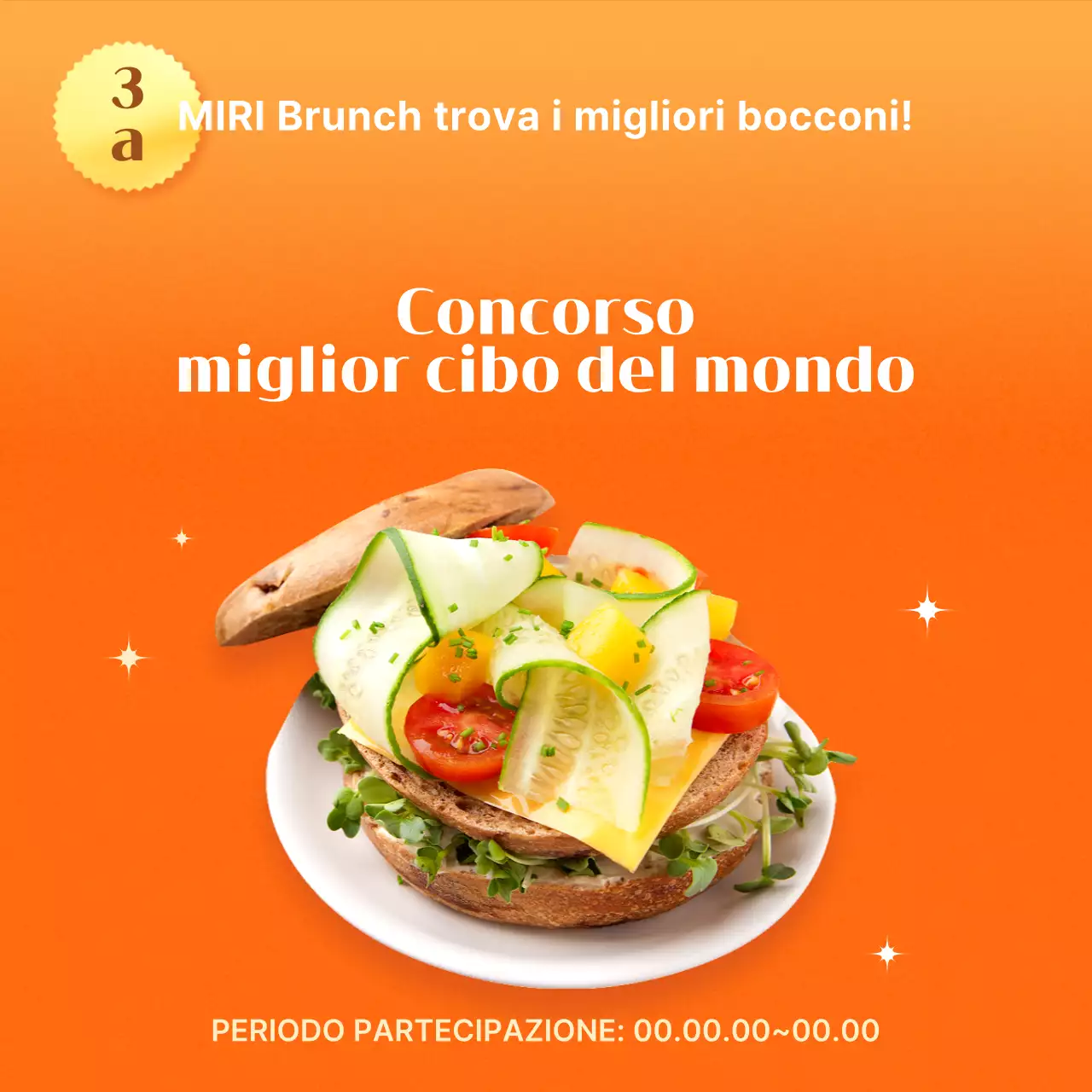 Evento gastronomico Orange Pop