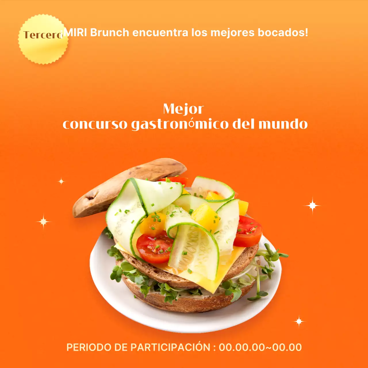 Evento gastronómico Orange Pop