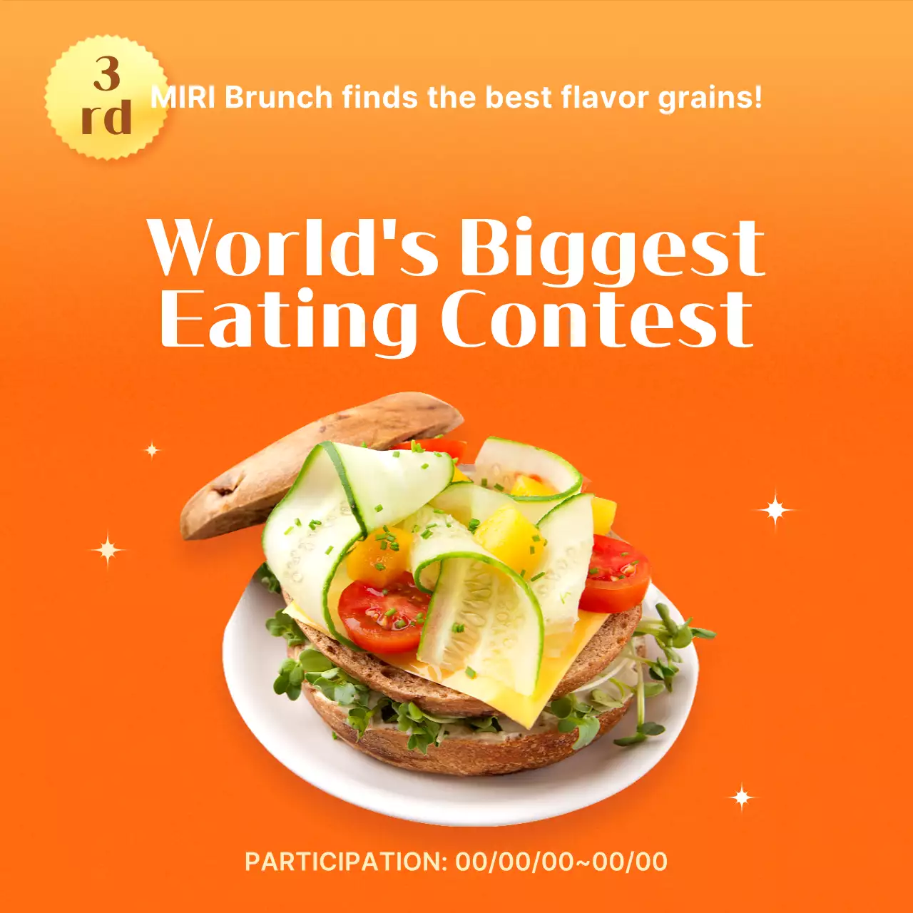 Orange Pop Food Event