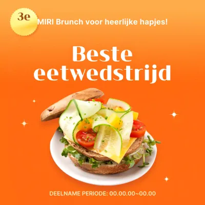 Orange Pop Food-evenement