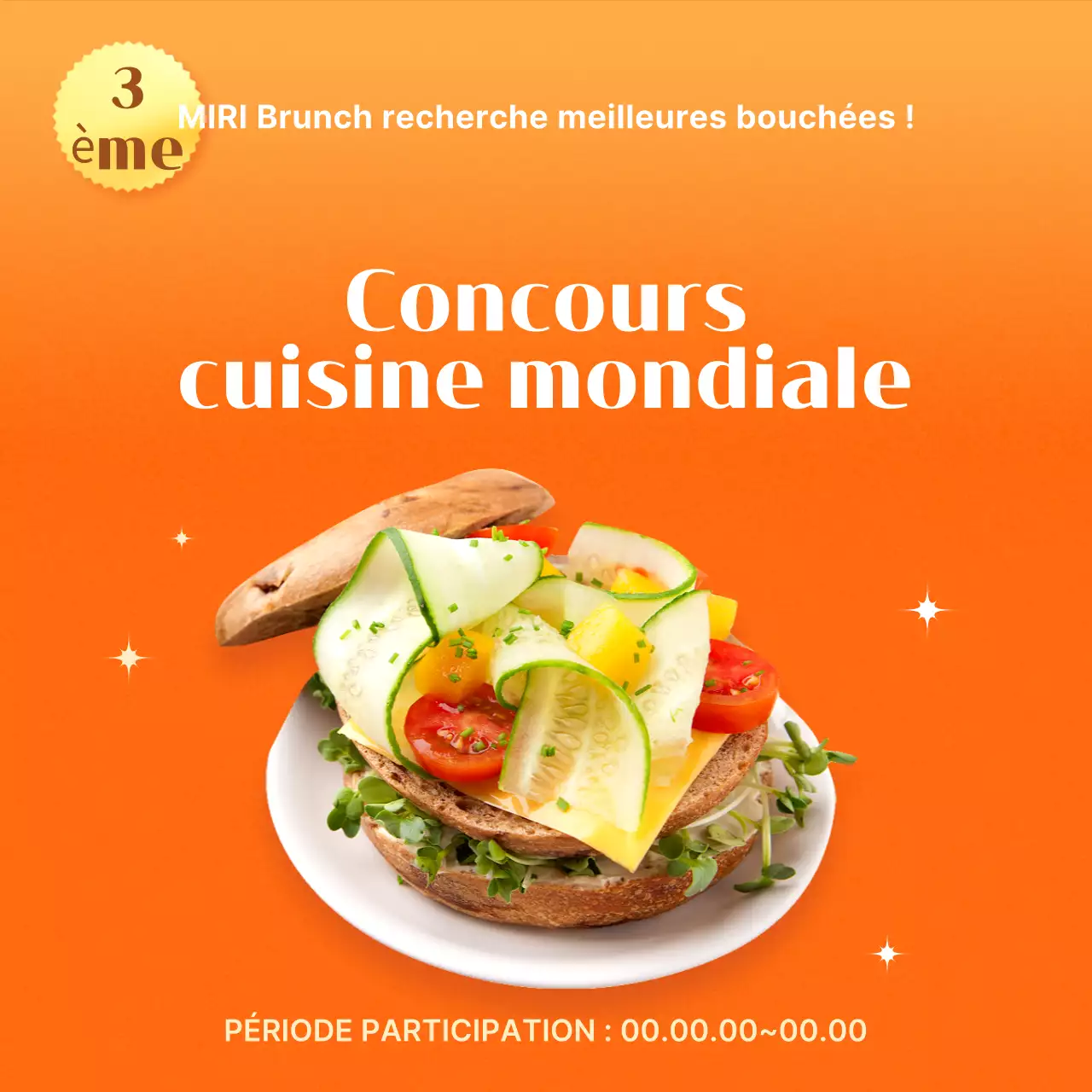 Événement gastronomique Orange Pop