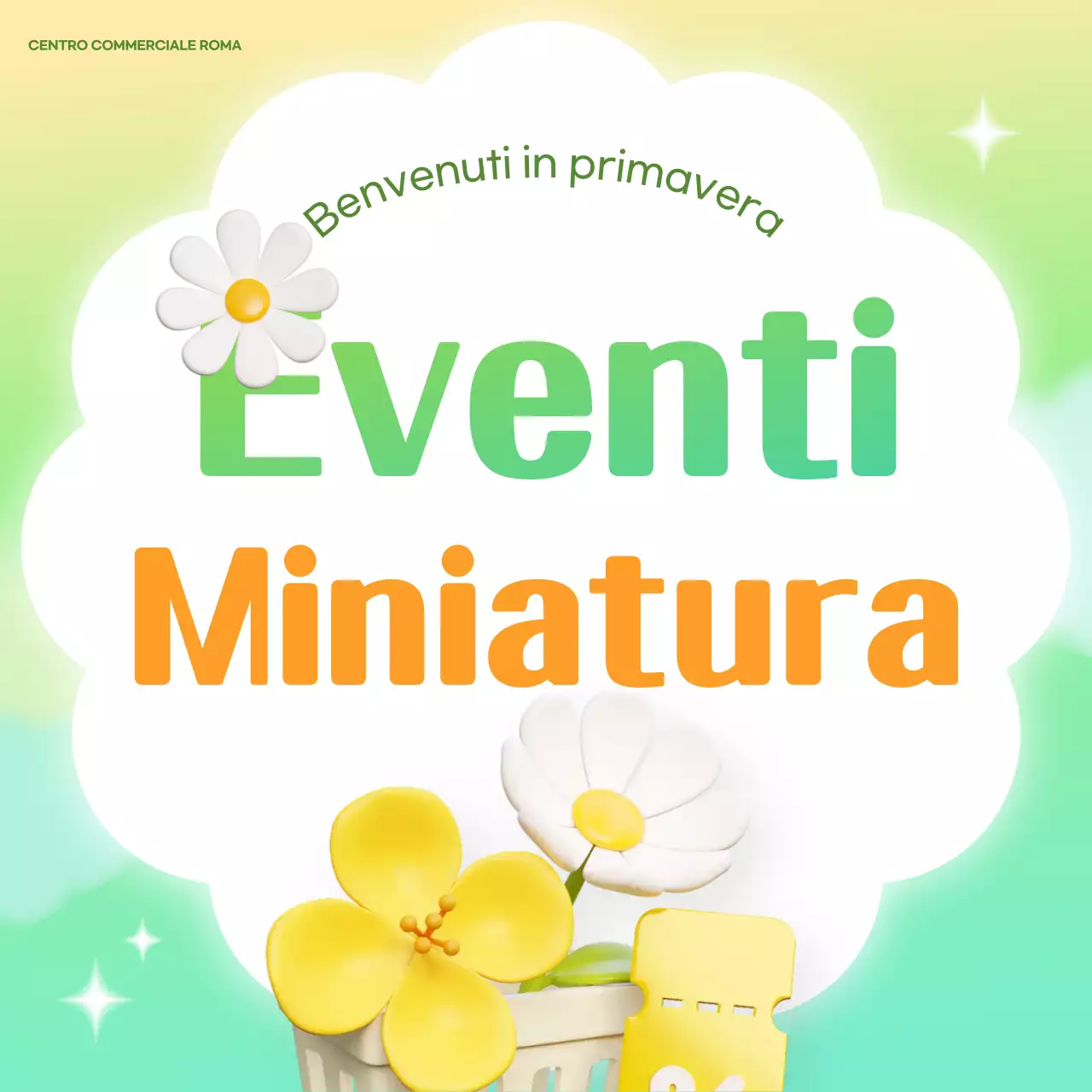 Pubblicità promozionale semplice verde