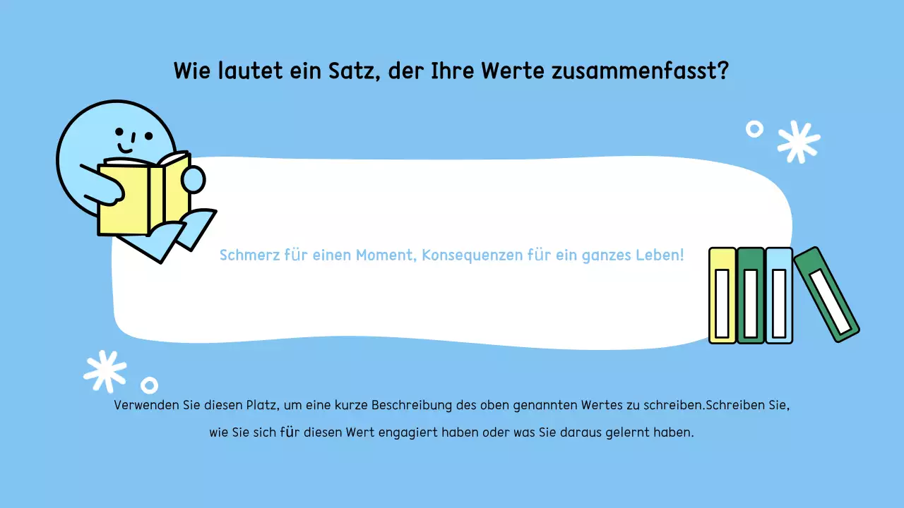 Wir stellen vor: die süße blaue Figur