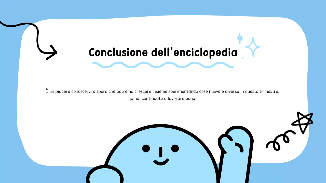 Vi presentiamo il simpatico personaggio blu