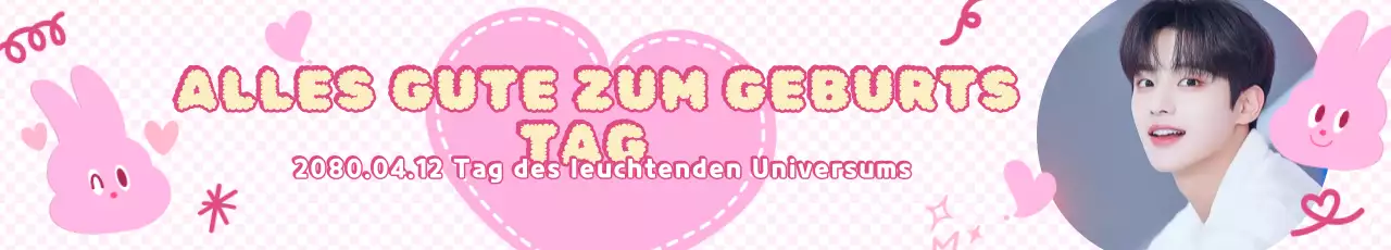 Pink Babys Geburtstagsfeier