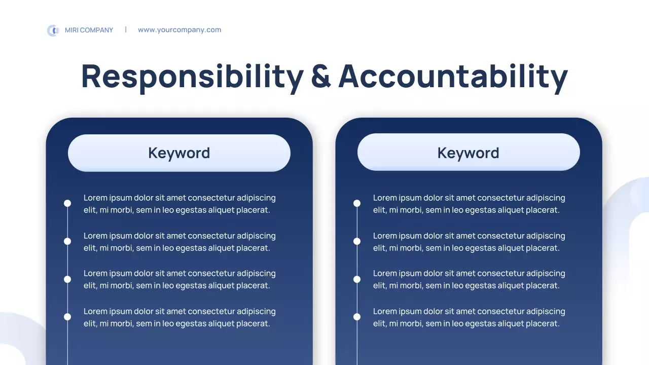 Blue Professional Employee Management Plan Event Presentation