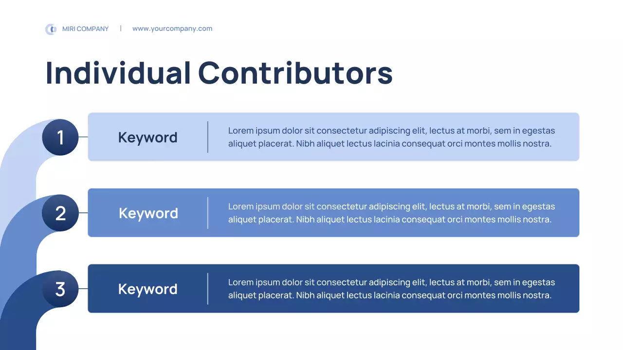 Blue Professional Employee Management Plan Event Presentation