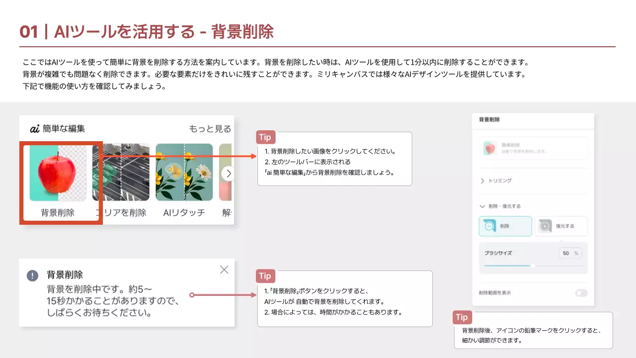 ピンク シンプル ビジネス プロフィール