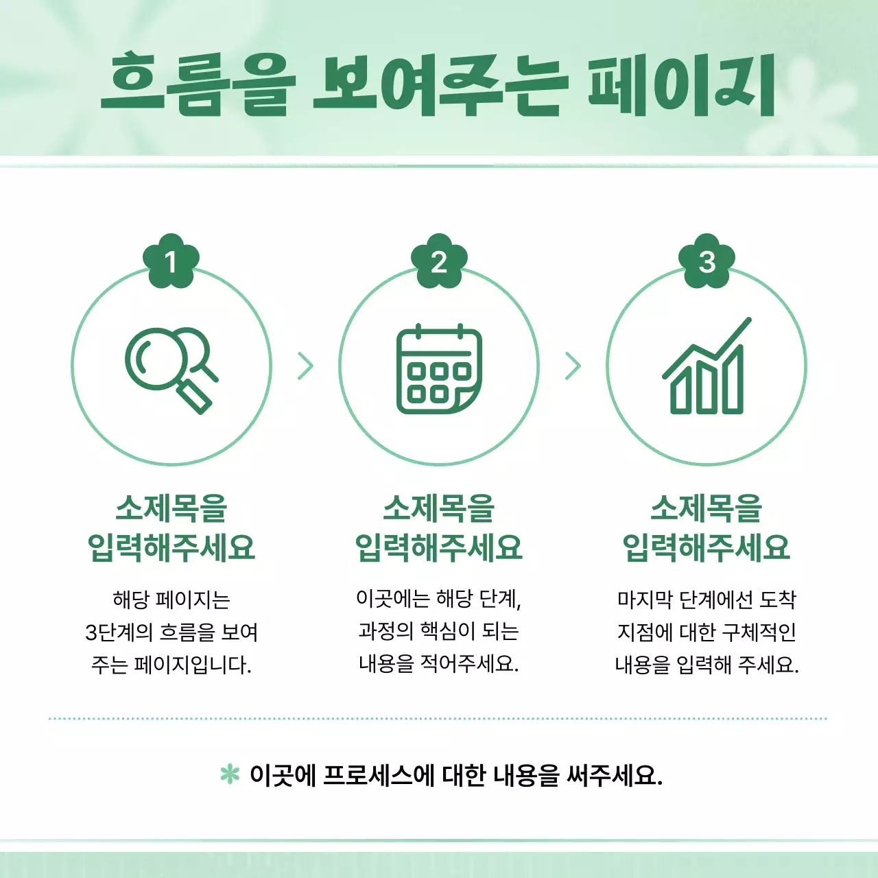 민트 심플 카드뉴스 홍보