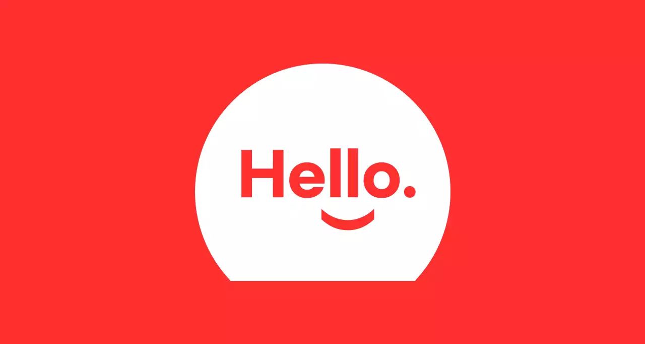 赤 シンプル 挨拶 ロゴ