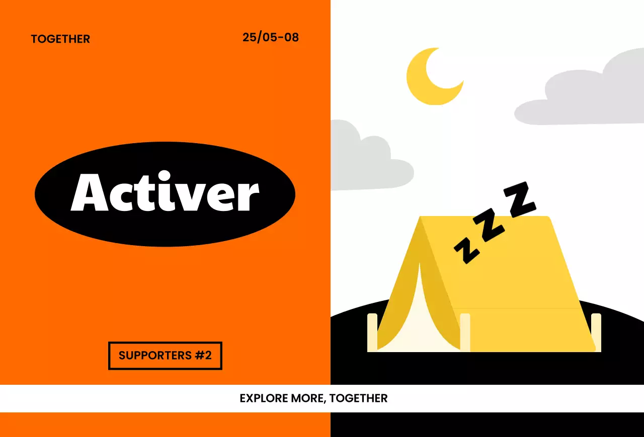 일러스트를 활용한 키치한 브랜드 홍보