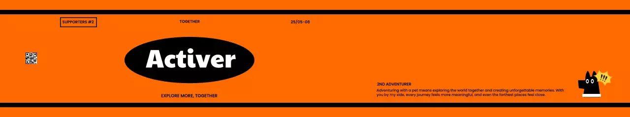 일러스트를 활용한 키치한 브랜드 홍보