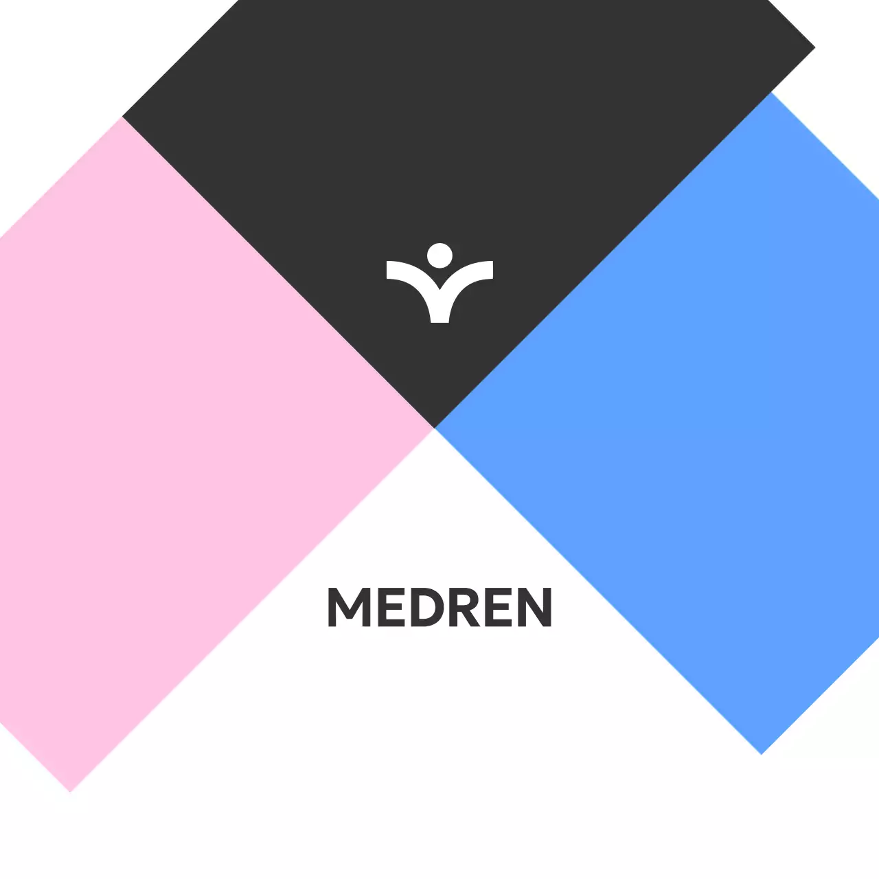 다양한 컬러배치를 사용한 미니멀 패턴 홍보