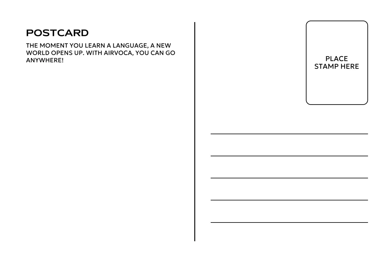 여행 분위기의 타이포그래피 미니멀 문구