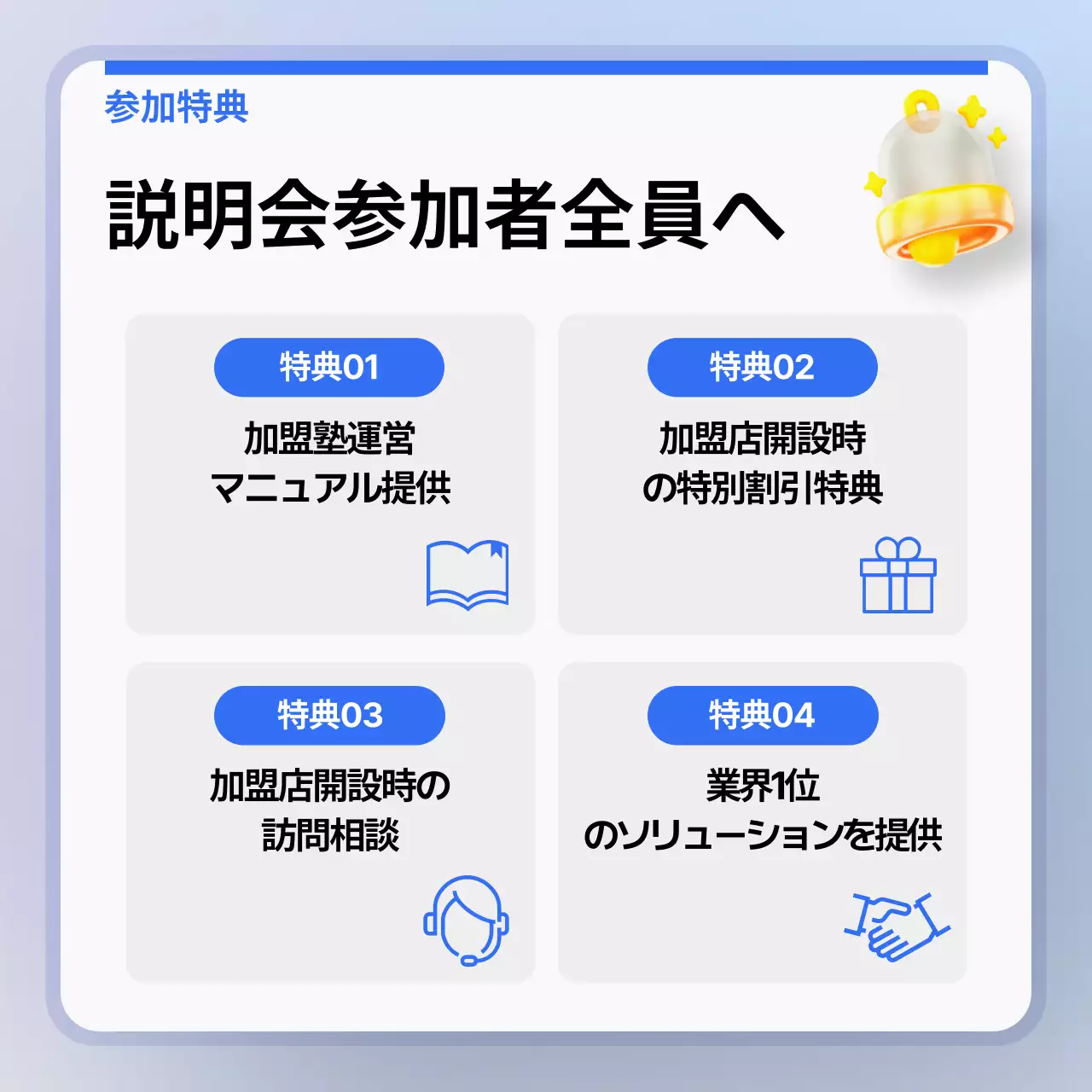 スカイブルーモダンビジネスプレゼンテーションプロモーション