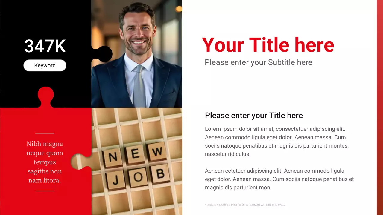 Red Black Professional Business Company Presentation