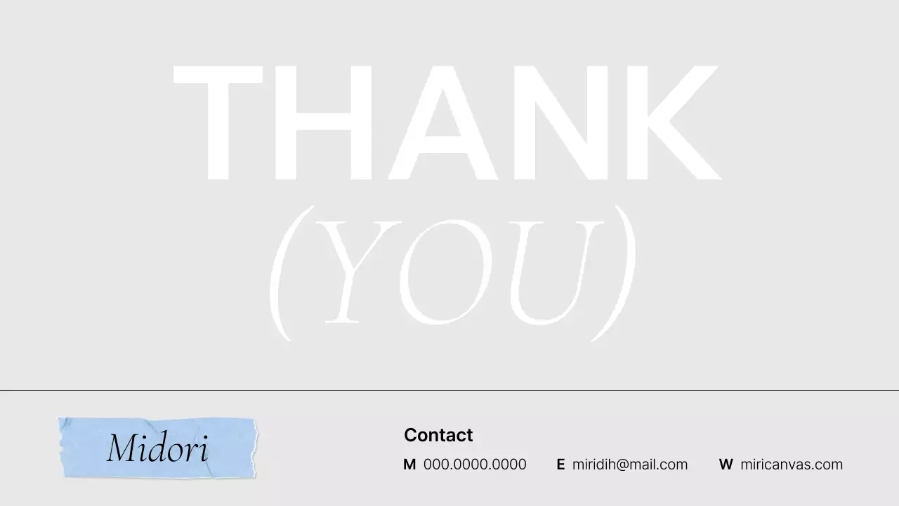 グレー モダン ポートフォリオ 自己紹介