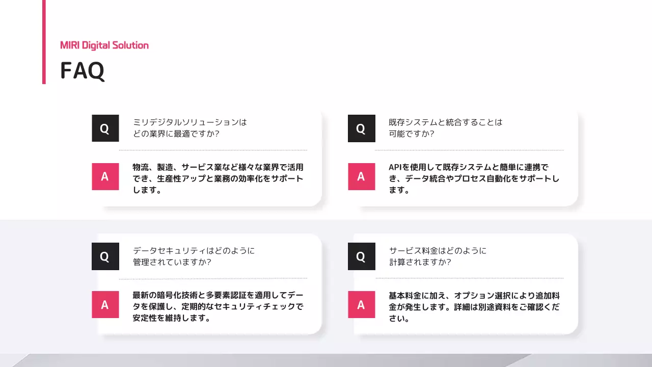 白 モダン テクノロジー プロフィール