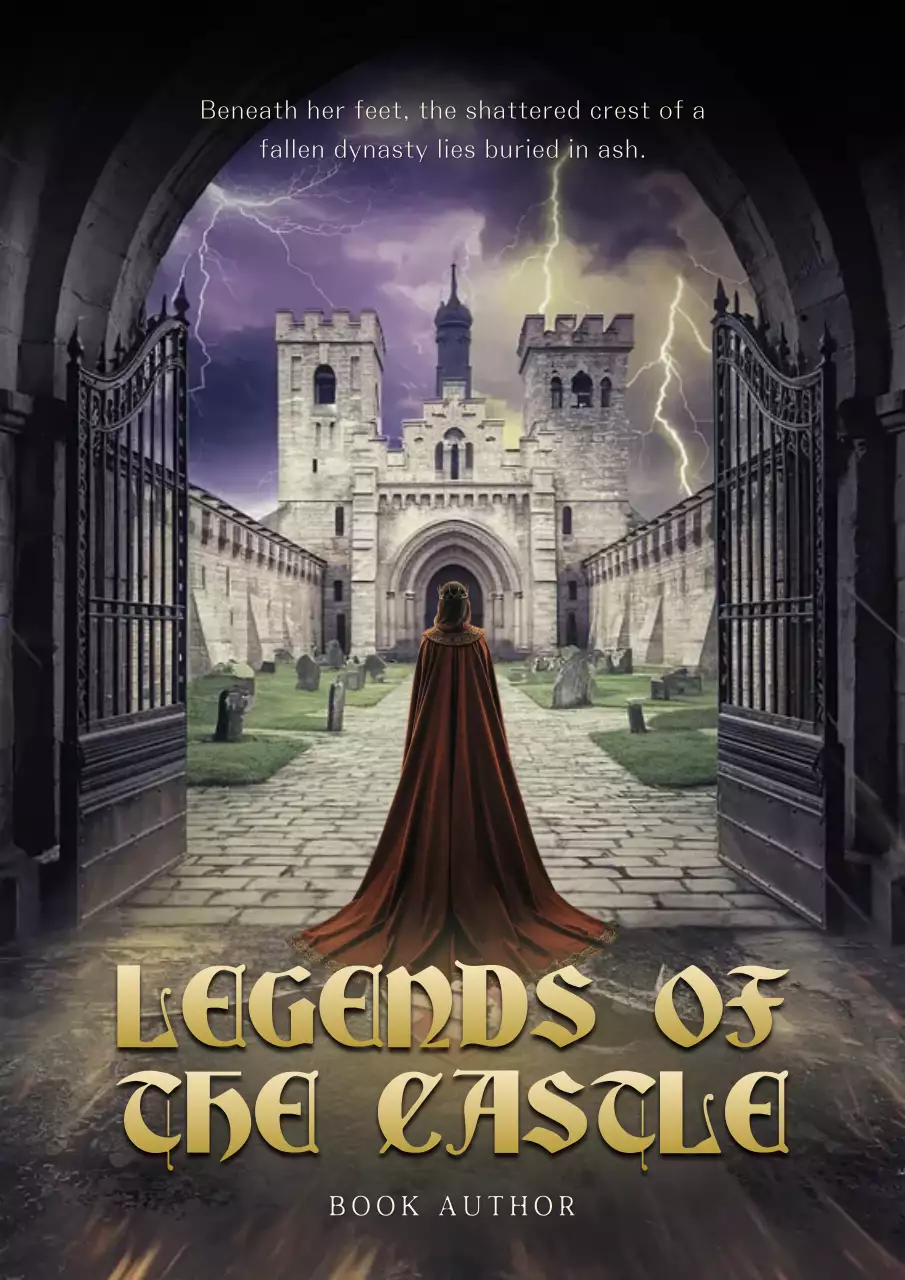 Brown Medieval Fantasy Storybook Poster