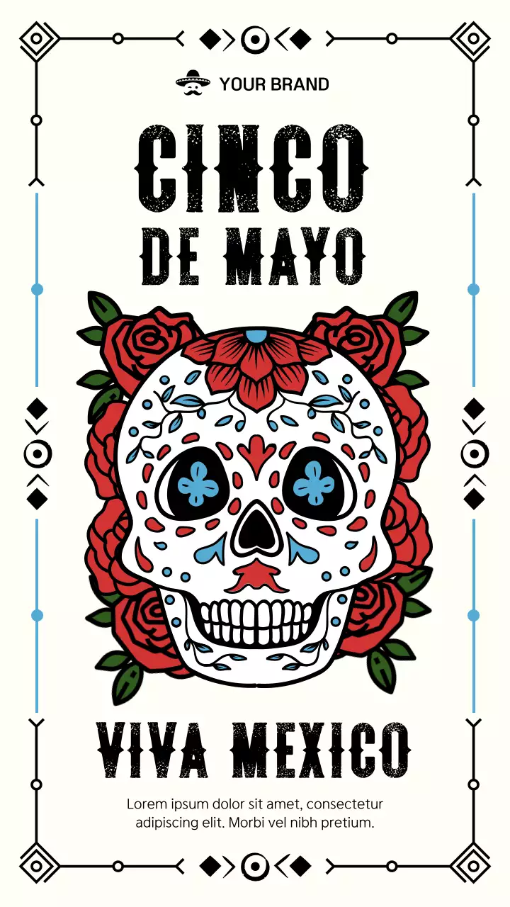 Anúncio do Red Cultural Festival Instagram Story