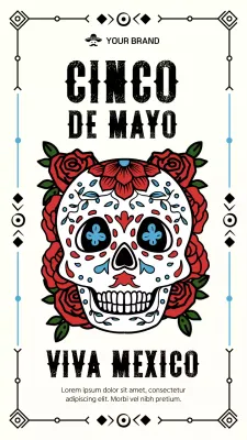 Red Cultural Festival Announcement Instagram Story