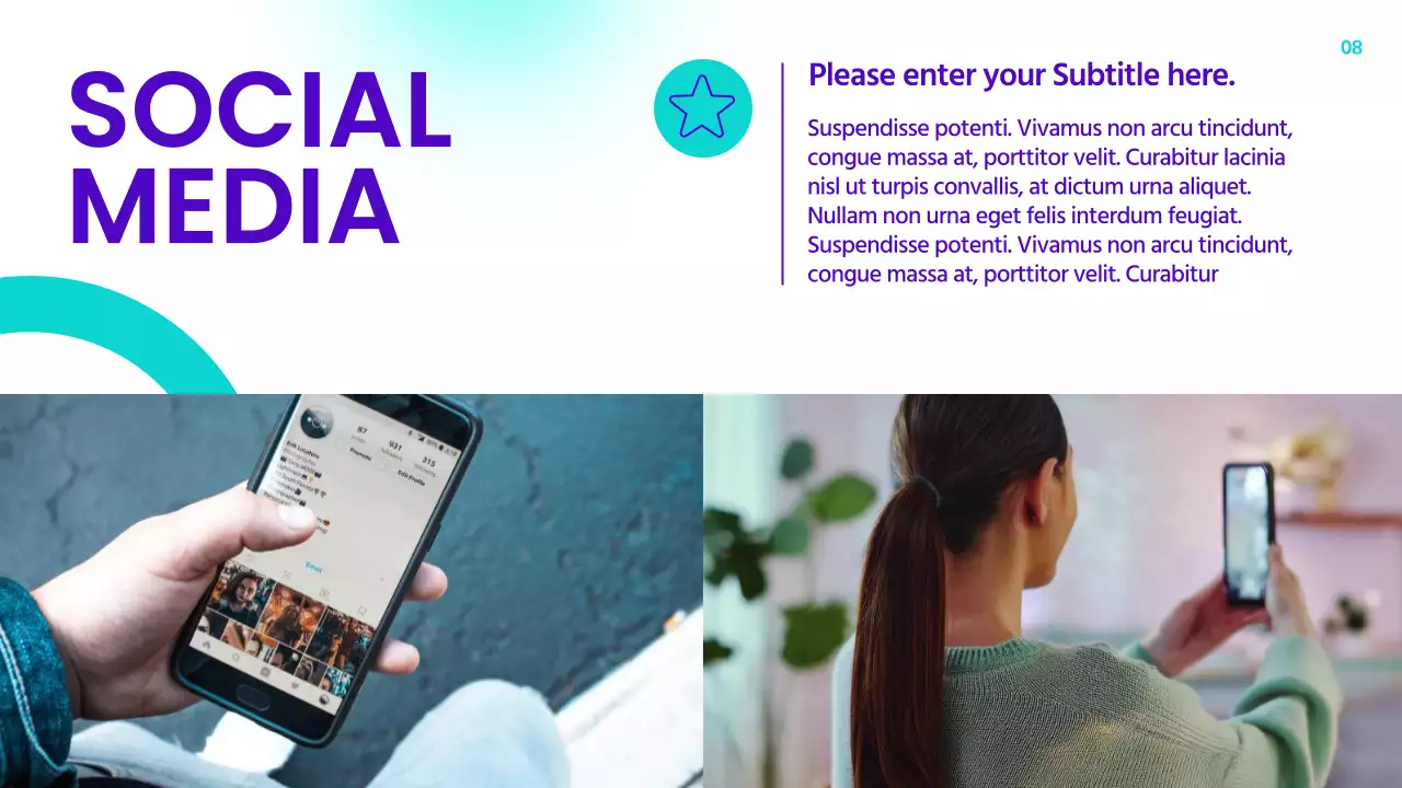 Purple Modern Digital Marketing Presentation