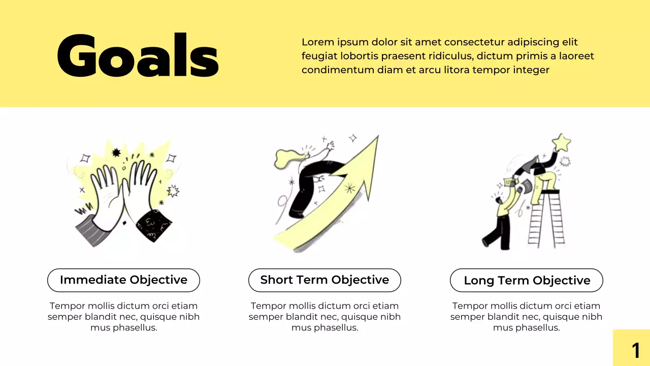 Yellow Modern Marketing Presentation