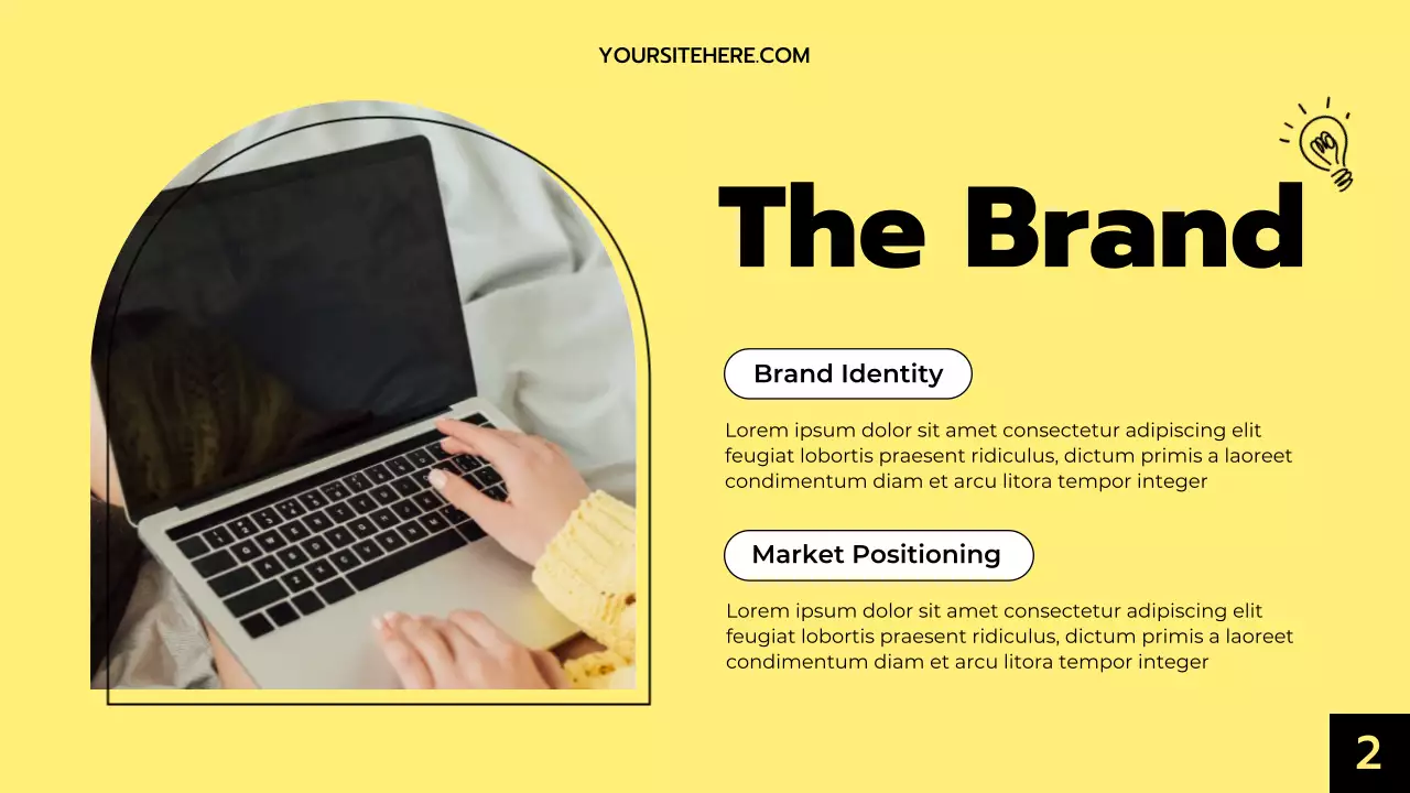 Yellow Modern Marketing Presentation