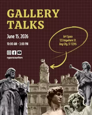 Green and yellow Vintage and Classy Modern Art Instagram Post