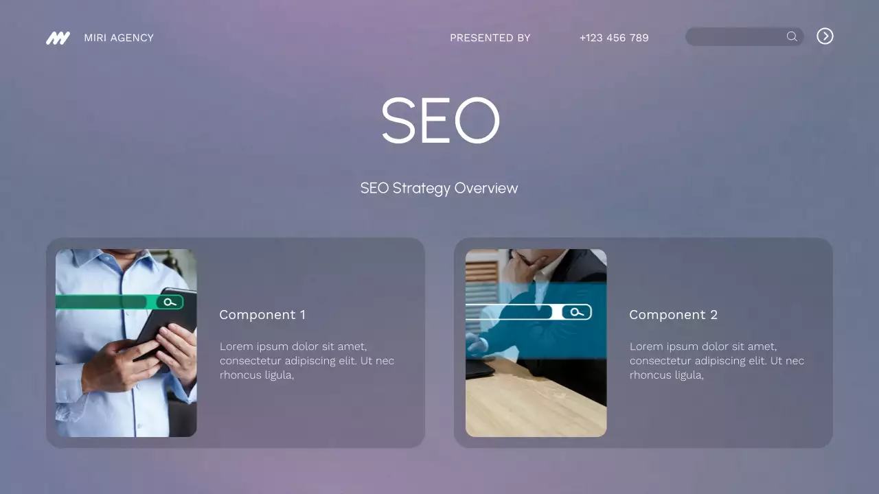 Purple Modern Digital Marketing Agency Presentation