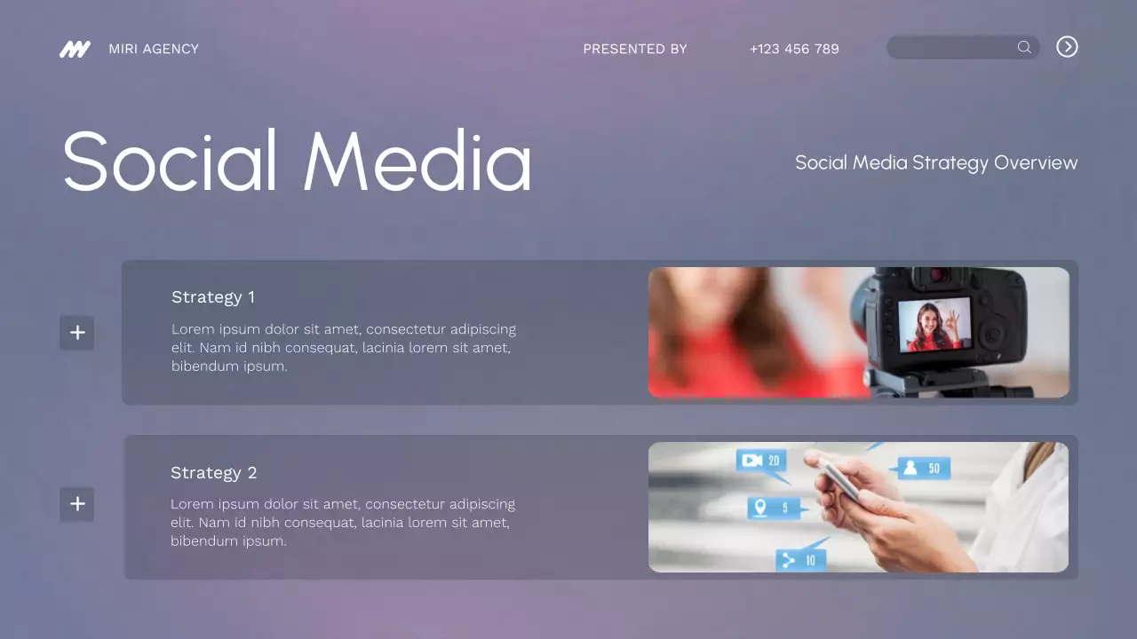 Purple Modern Digital Marketing Agency Presentation