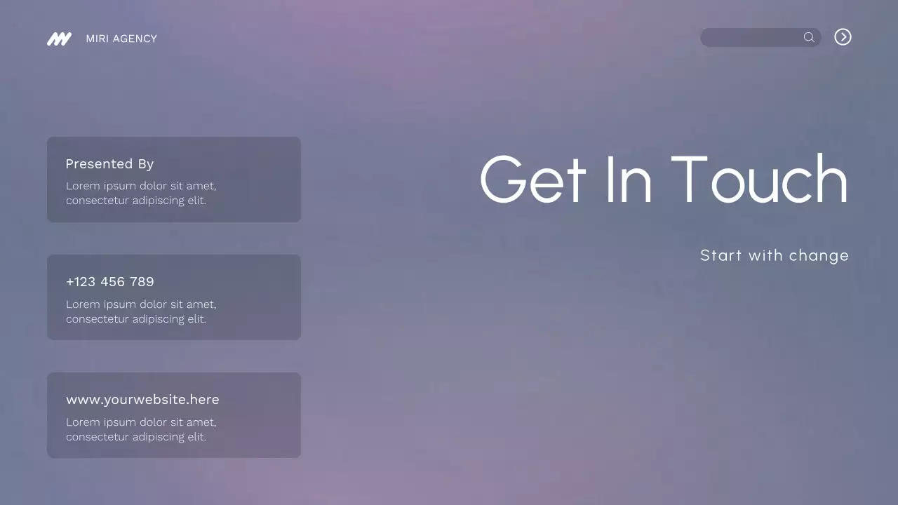 Purple Modern Digital Marketing Agency Presentation