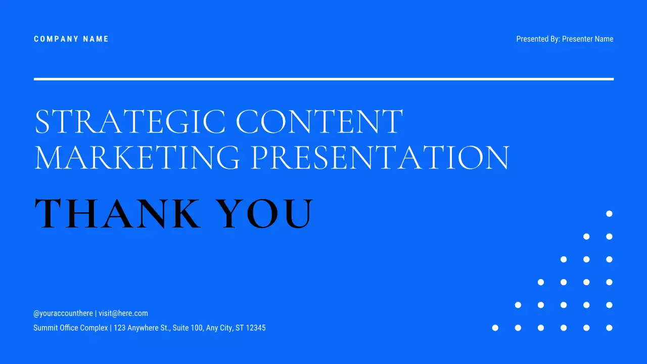 Content Marketing Presentation