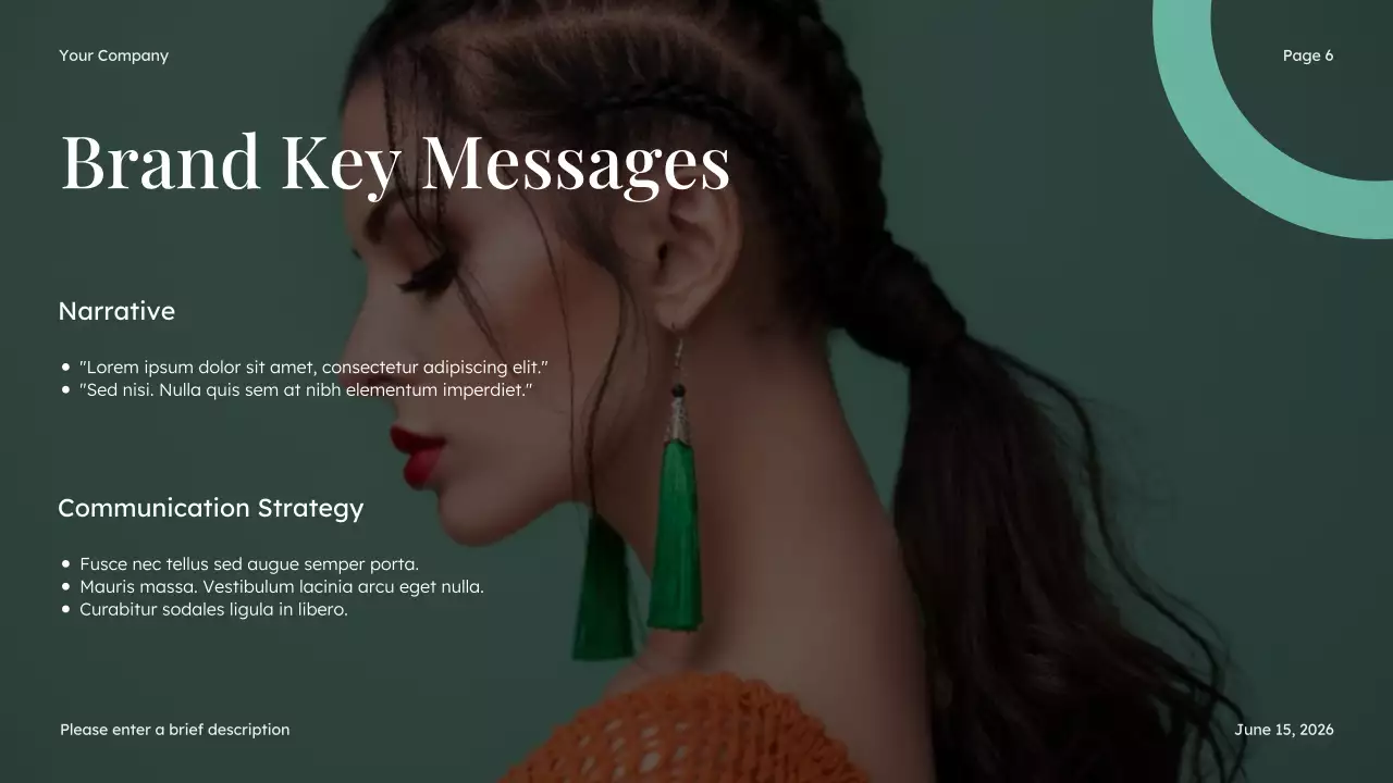 Teal Modern Marketing Presentation