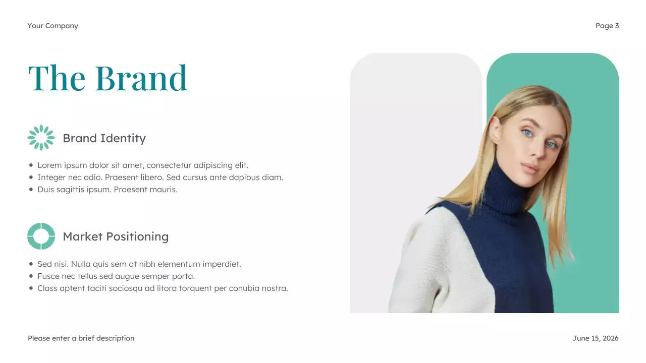 Teal Modern Marketing Presentation