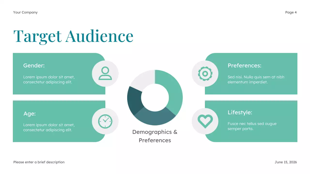 Teal Modern Marketing Presentation