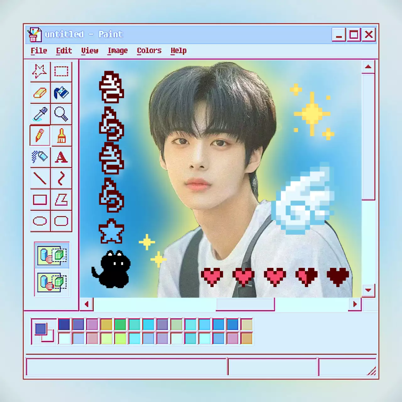 水色 キッチュ レトロフリクラ