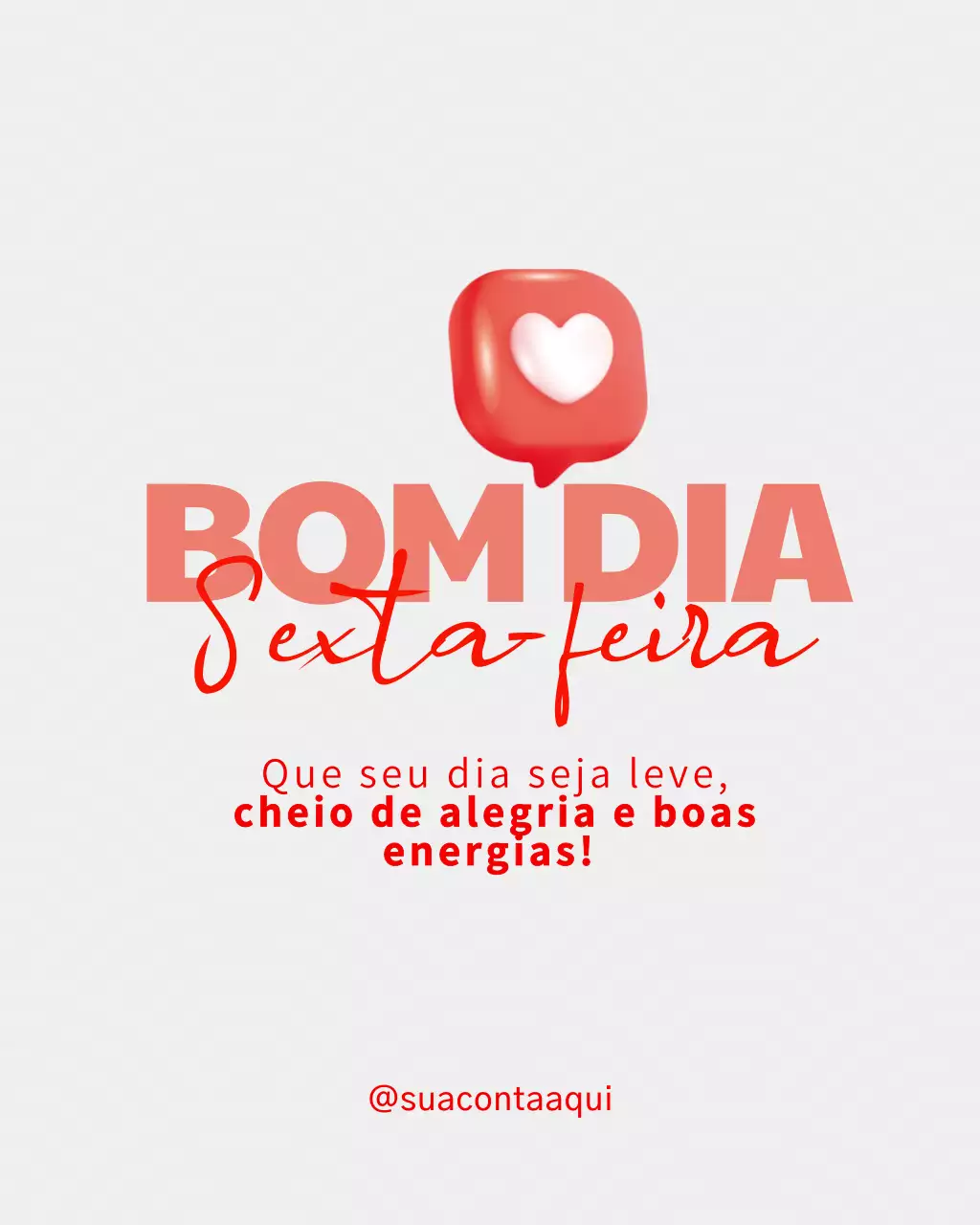 Postagem no Instagram com cartão comemorativo moderno vermelho