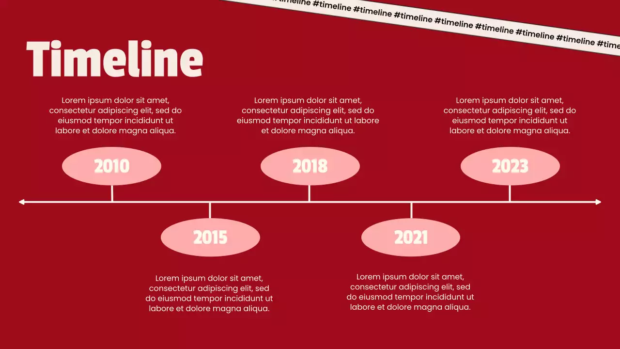 Red Modern Content Marketing Promotion Presentation