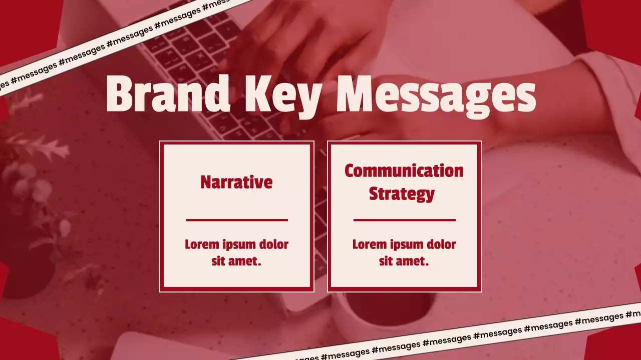 Red Modern Content Marketing Promotion Presentation