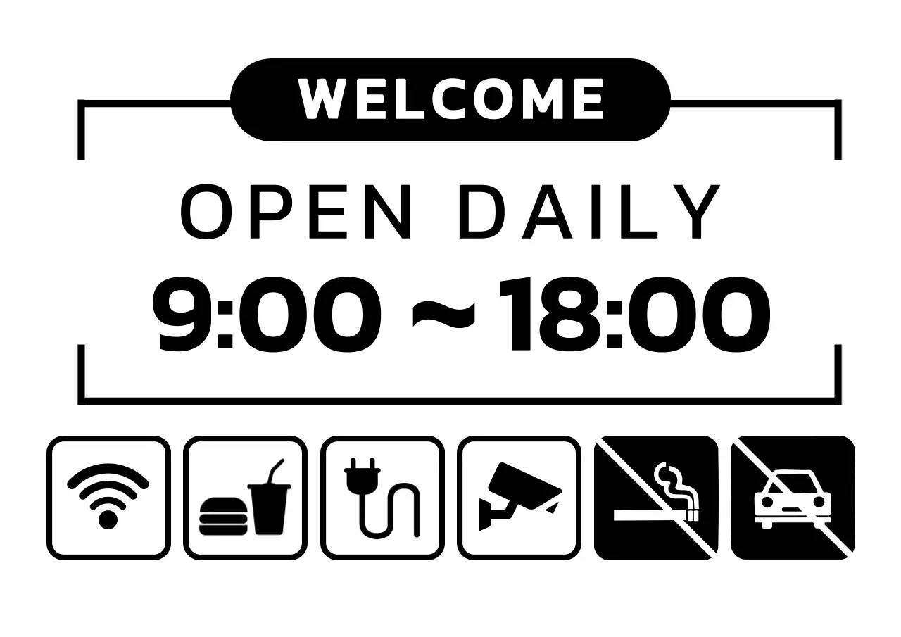 黒 シンプル 許容禁止