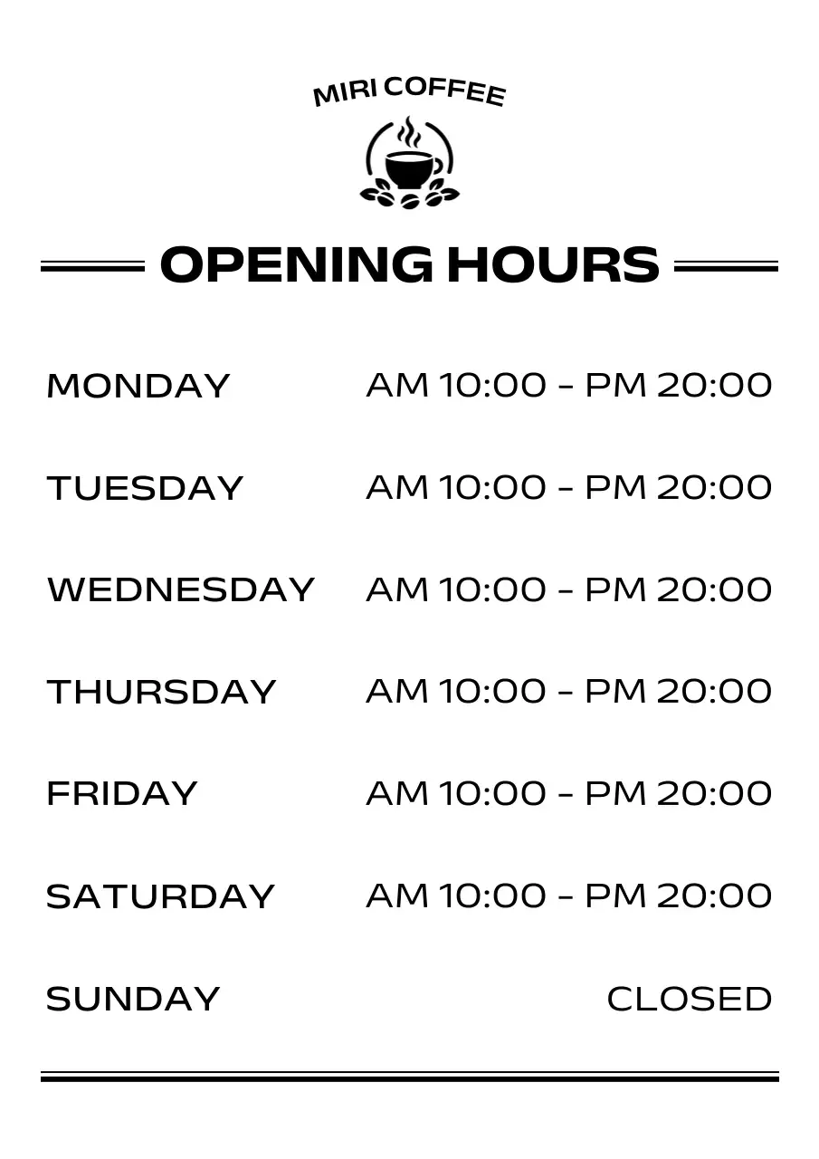 黒 シンプル 営業時間 看板