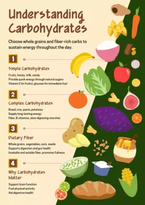 Brown Informative Nutrition Guide Poster