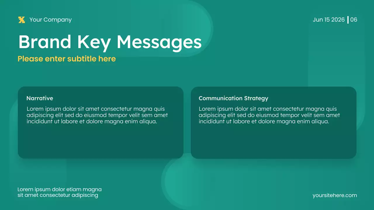 Green Modern Content Marketing Strategy Presentation