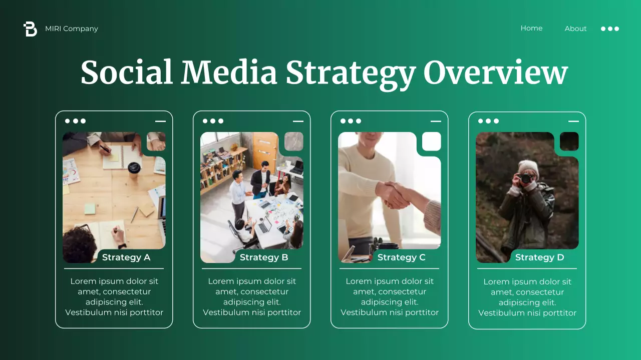 Green Modern Digital Marketing Promotion Presentation