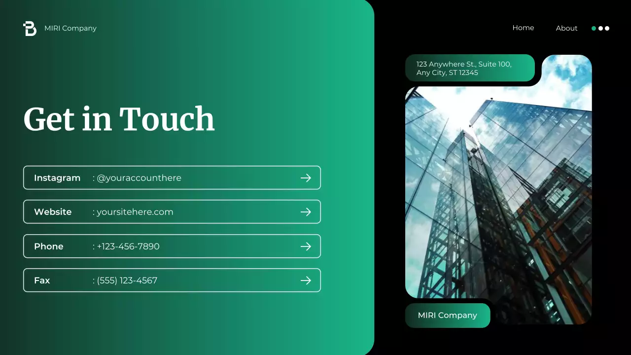 Green Modern Digital Marketing Promotion Presentation